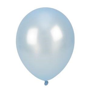 Bild von Balony metalizowane błękitne 25cm 100szt