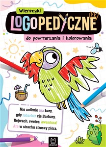 Obrazek Wierszyki logopedyczne do powtarzania i kolorowania