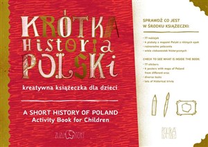 Obrazek Krótka Historia Polski kreatywna książeczka dla dzieci