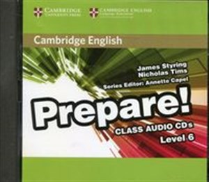 Bild von Cambridge English Prepare! 6 Class Audio 2CD