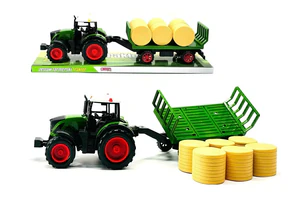 Obrazek Traktor z przyczepą
