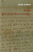 Statut Bol... - Jacek Osiński -  Książka z wysyłką do Niemiec 