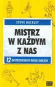 Mistrz w k... - Steve Backley -  Książka z wysyłką do Niemiec 
