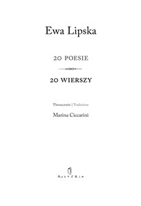 Bild von 20 poesie. 20 wierszy