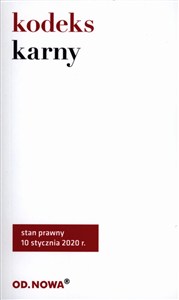 Obrazek Kodeks karny styczeń 2020