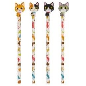 Bild von Ołówek z gumką Kot mix