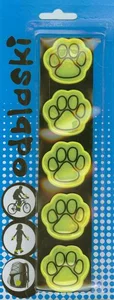 Obrazek Odblaski Naklejki Stopy zestaw 5 sztuk naklejek