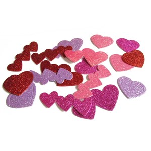 Bild von Piankowe serduszka brokatowe 45szt