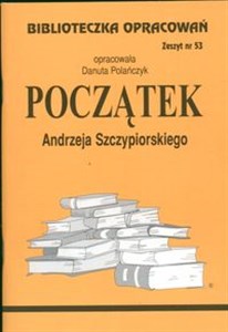 Bild von Biblioteczka Opracowań Początek Andrzeja Szczypiorskiego Zeszyt nr 53