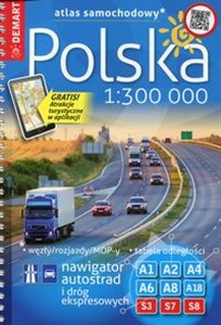 Obrazek Polska atlas samochodowy 1:300 000