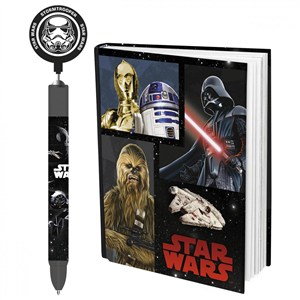Bild von Długopis + notes Star Wars