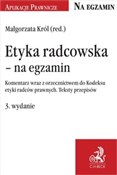 Książka : Etyka radc... - Małgorzata Król