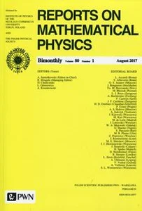 Bild von Reports on Mathematical Physics 69/3 /2012