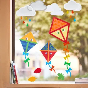 Bild von BASTELSET - FENSTERBILD DRACHENSTEIGEN