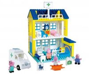 Bild von Klocki PlayBig Peppa Szpital 112 elementów