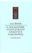 O socjaliz... - Leon Biliński -  Polnische Buchandlung 