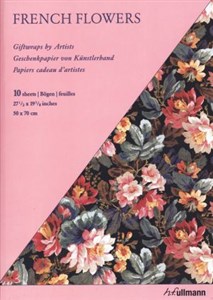 Bild von Artystyczny papier prezentowy: Francuskie wzory kwiatowe