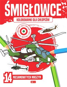 Obrazek Kolorowanki dla chłopców Śmigłowce