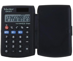 Obrazek Kalkulator Vector KAV CH-217 BLK