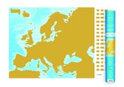 Polnische buch : Europa map... - Opracowanie Zbiorowe