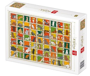 Obrazek Puzzle 1000 Kolekcja - Koty