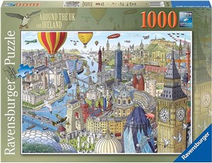 Bild von Puzzle 1000 Wokół Wysp Brytyjskich