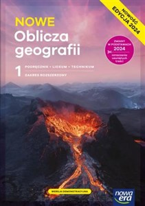 Obrazek Nowa Geografia oblicza geografii cz. 1 maturalne karty pracy liceum i technikum zakres rozszerzony EDYCJA 2024