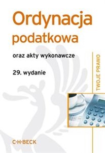 Bild von Ordynacja podatkowa oraz akty wykonawcze