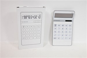 Obrazek Kalkulator biurowy 10-cyfrowy biały