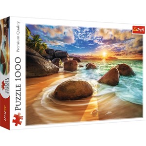 Bild von Puzzle Plaża Samudra Indie 1000