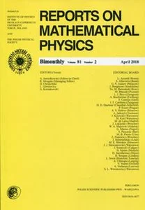 Bild von Reports on Mathematical Physics 81/2 Pergamon