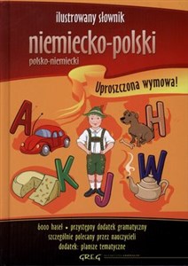 Obrazek Słownik niemiecko-polski polsko-niemiecki Uproszczona wymowa