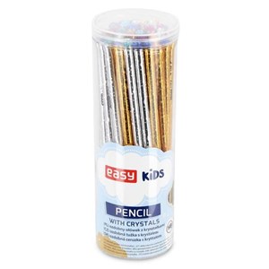 Obrazek Ołówek z kryształkiem (48szt) EASY