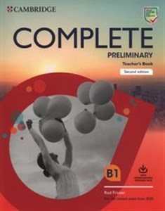 Obrazek Complete Preliminary Teacher's Book with Downloadable Resource Pack (Class Audio and Teacher's Photocopiable Worksheets)