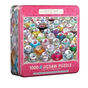 Bild von Puzzle 1000 TIN Tea Cup Party 8051-5314
