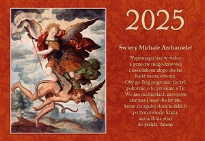 Obrazek Kalendarz 2025 Św. Michał Archanioł