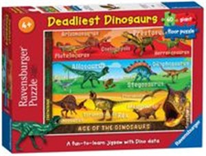 Bild von Puzzle Śmiercionośne Dinozaury 60