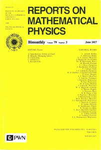 Bild von Reports on Mathematical Physics 79/3
