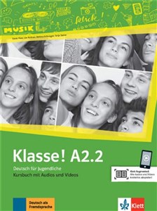 Obrazek Klasse! A2.2. Podręcznik + audio + video