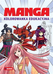 Obrazek Manga Kolorowanka edukacyjna