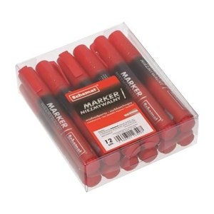 Bild von Marker permanentny ścięty czerwony (12szt)