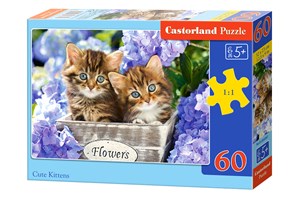 Bild von Puzzle Cute Kittens 60