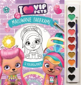 Bild von Malowanie farbkami. I love VIP Pets