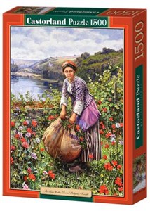 Bild von 1500x PUZZLE ZBIERANIE KWIATÓW WIEK 12+