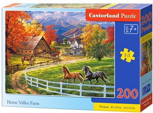 Bild von Puzzle 200 Ośrodek jeździecki Valley Farm B-222124