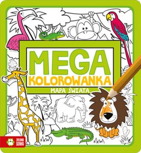 Bild von Megakolorowanka Mapa świata