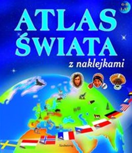 Obrazek Atlas świata z naklejkami