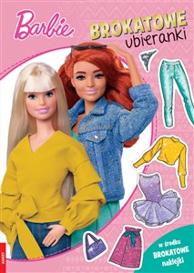 Obrazek Barbie Brokatowe ubieranki