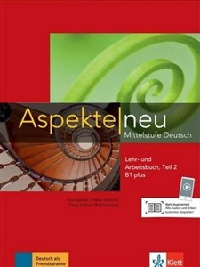 Obrazek Aspekte Neu B1+ LB + AB Teil 2 + CD + online