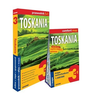 Bild von Toskania 3w1: przewodnik + atlas + mapa